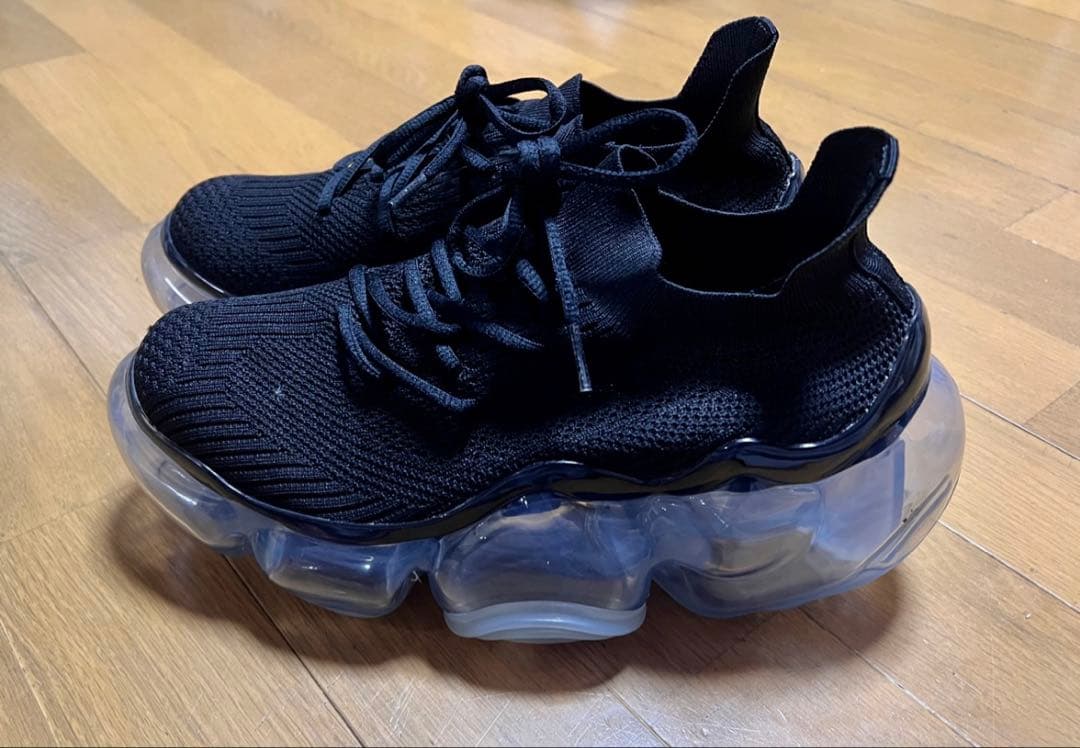 靴 grounds MOOPIE BLACK/ICE GRAY