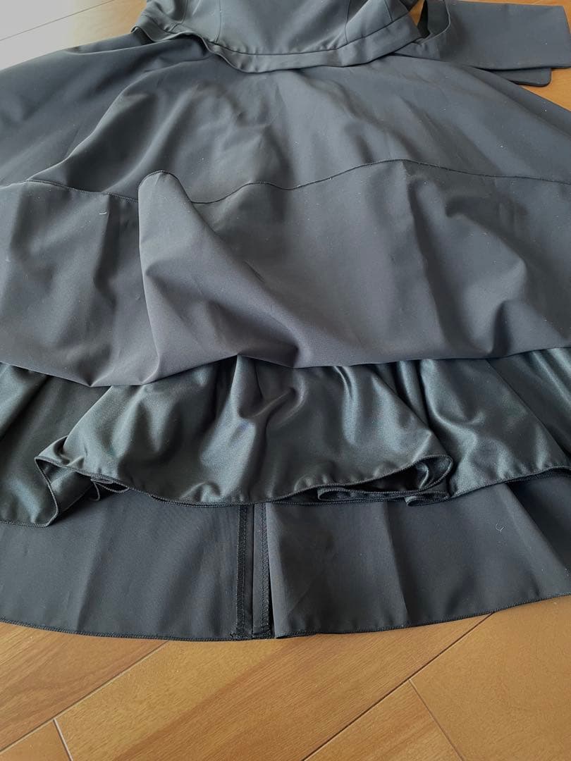 FOXEY ブラック ノースリーブワンピース　サイズ40