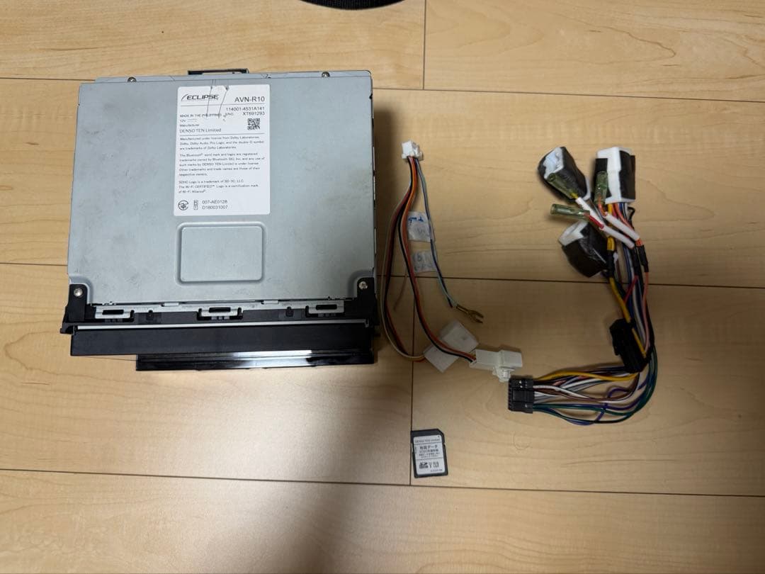 カーナビ AVN-R10 ECLIPSE S/NO:XT691293