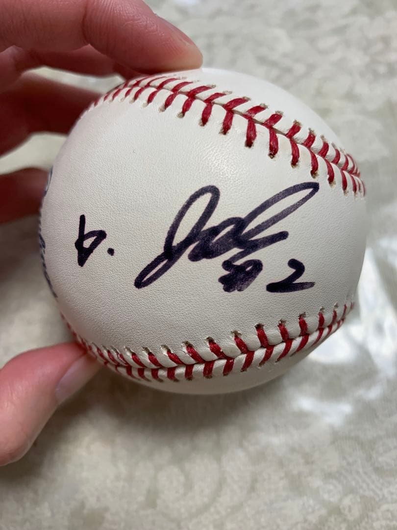 TOSHIO❗️日本人初メジャー殿堂入のイチローと城島の直筆Wサインボール