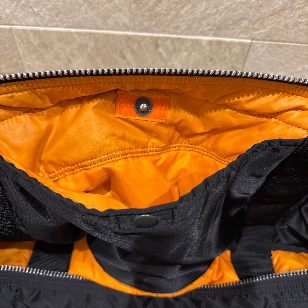 【値下げ】PORTERタンカー　ドラムバッグ大　ブラック