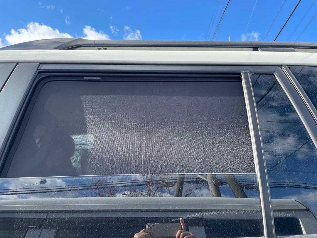 ランドクルーザープラド 150系後期専用網戸　マグネット式サンシェード