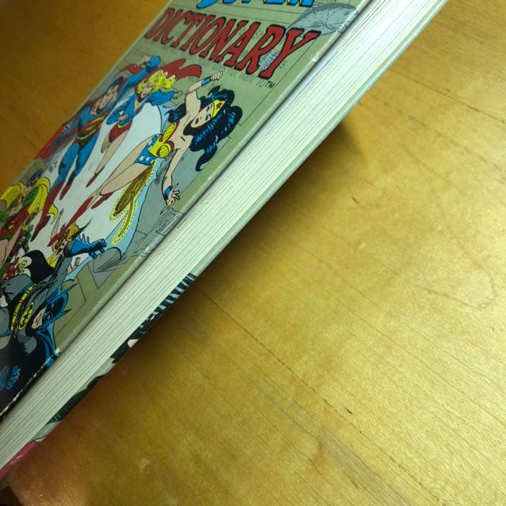 The super dictionary 英英辞典　ヴィンテージ　DCコミックス