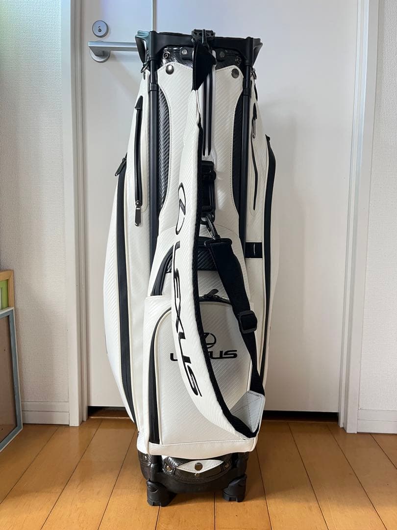LEXUS ゴルフキャディバッグ ホワイト
