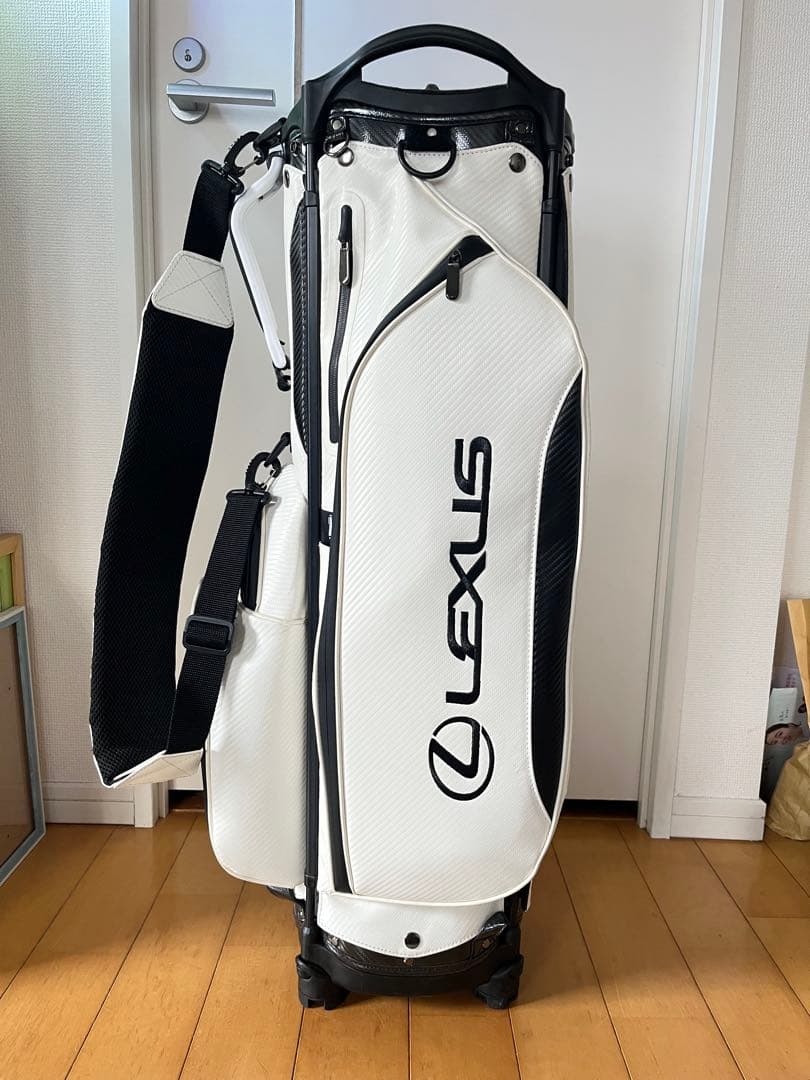LEXUS ゴルフキャディバッグ ホワイト