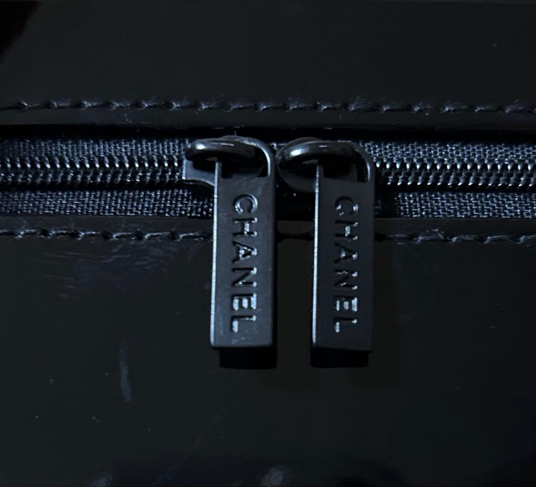 CHANEL シャネル　サブリマージュ　メイクボックス　エナメル　大きめ