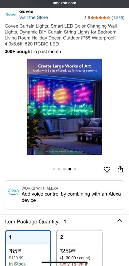 【Kenjik】Govee Curtain Lights 動的DIY