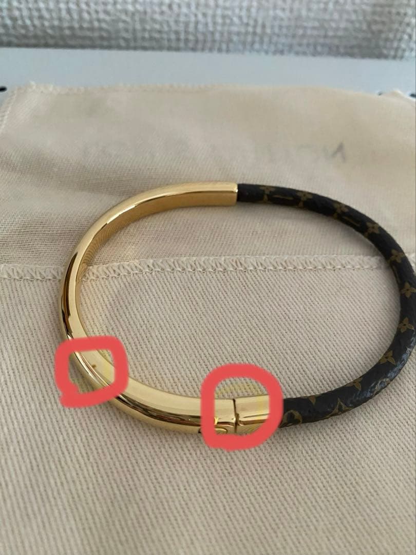 ルイヴィトン ブレスレット M6564E 19
