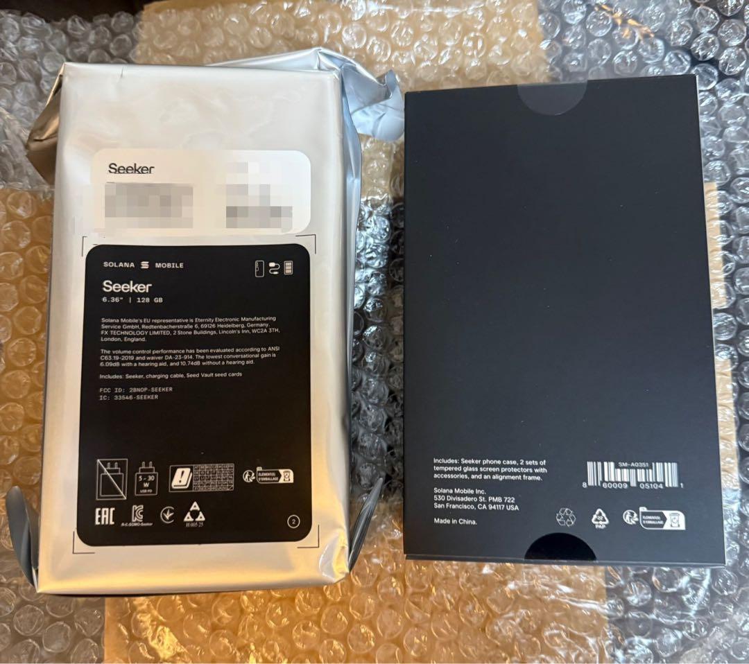 【未開封】Seeker Solana Mobile 本体＋専用ケース