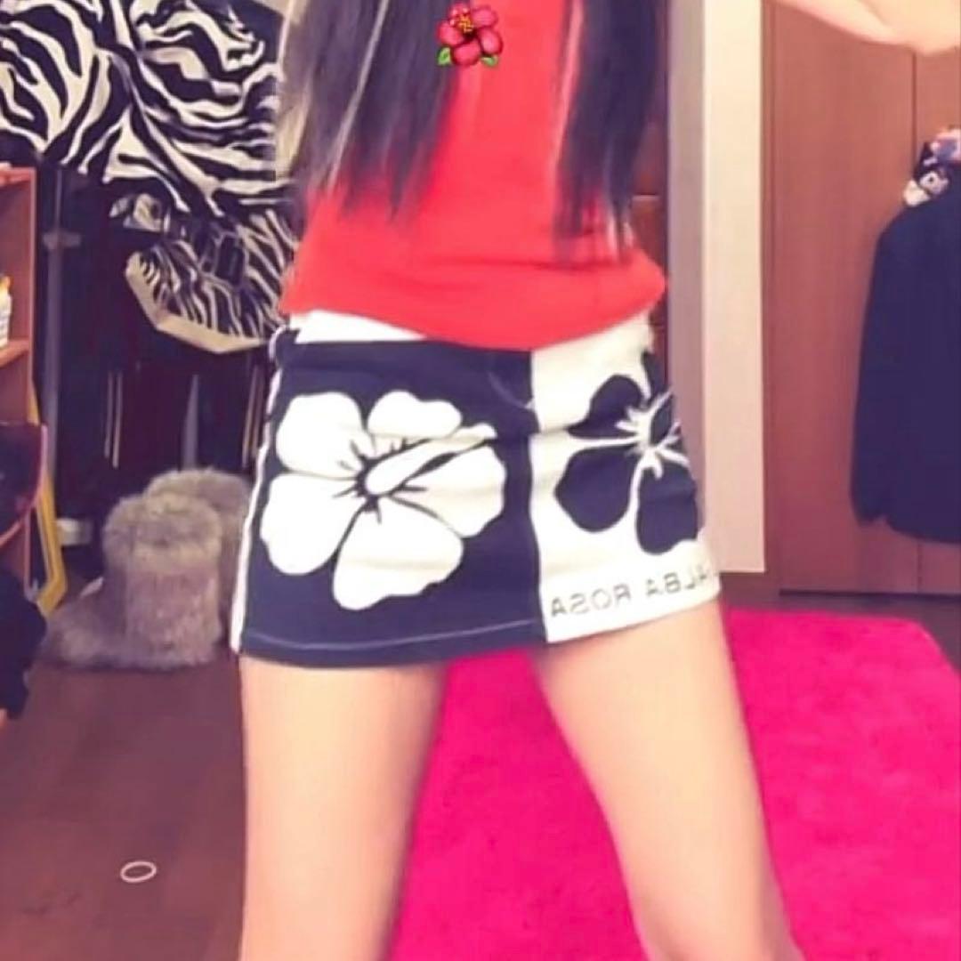 アルバローザ　升目　スカート 平成ギャル 着画あり