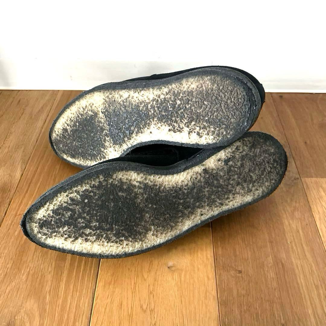 り*ー様 希少！ジョージコックス×フレッドペリー ラバーソール スエード 黒 U