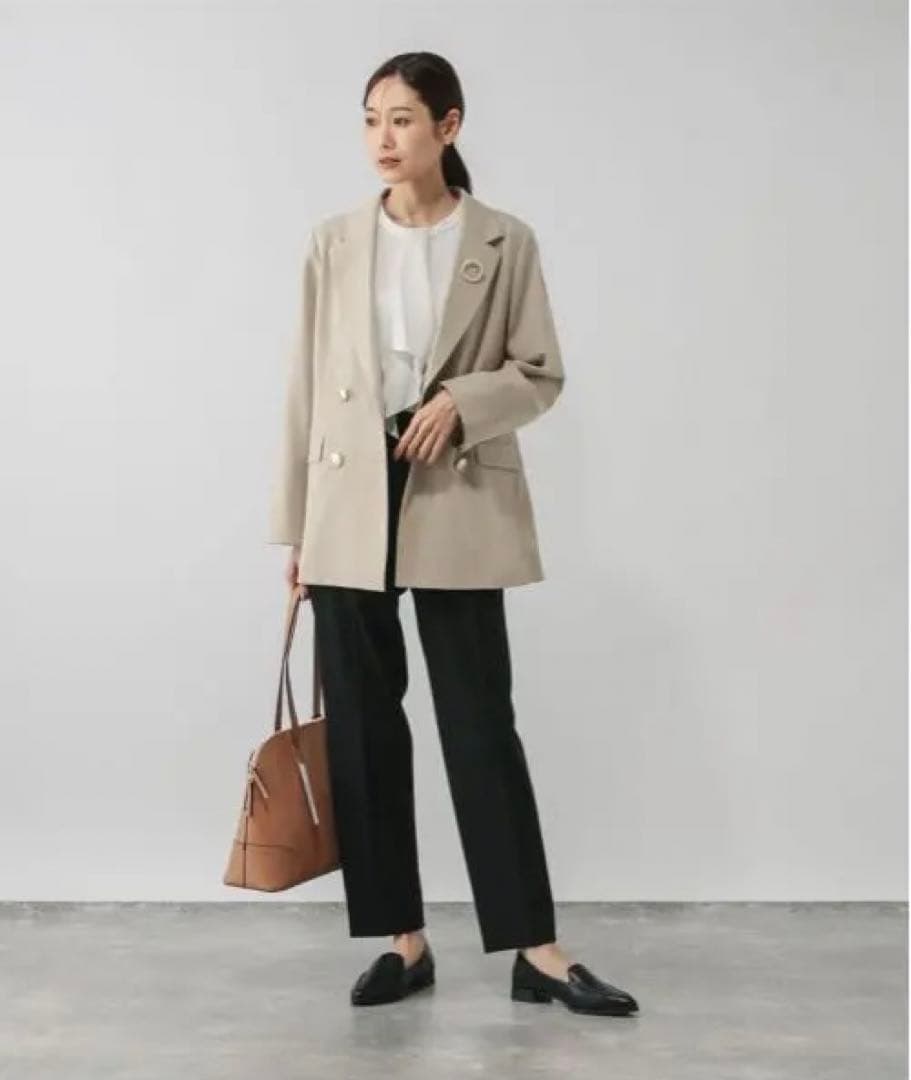 ウツクシルエットダブルジャケット