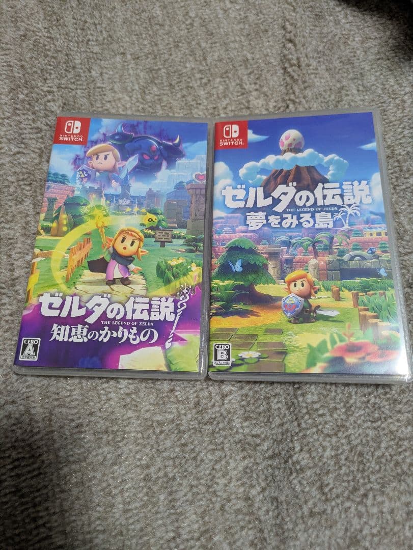ゼルダの伝説 2作品セット　夢を見る島　知恵のかりもの