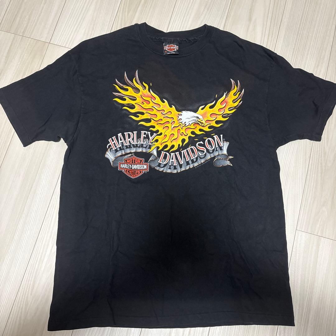 Harley-Davidson 90s Tシャツ　XL フレーミングイーグル