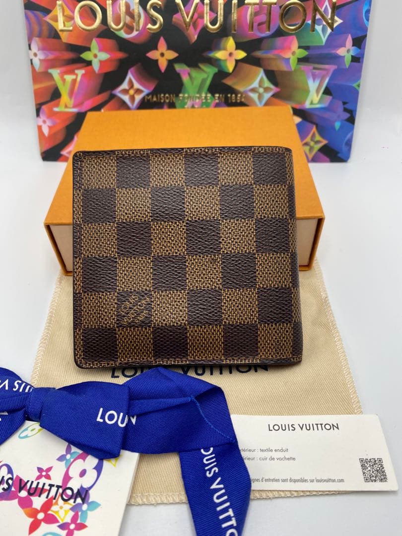 ✨極美品✨ ルイヴィトン ダミエ グラフィット ポルトフォイユマルコ 折り財布