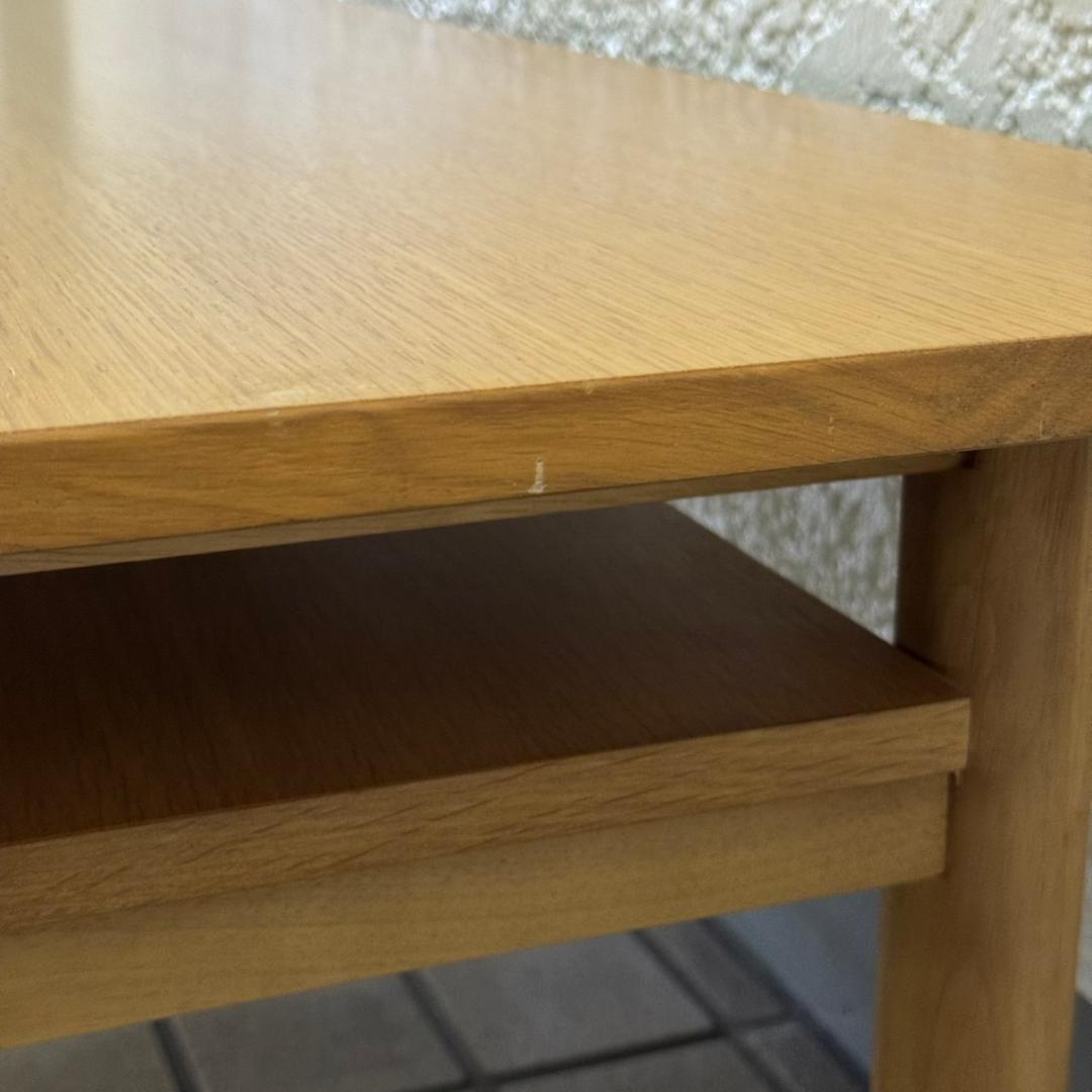 ♪無印良品　木製ローテーブル・オーク材　幅110㎝　MUJI　良品計画