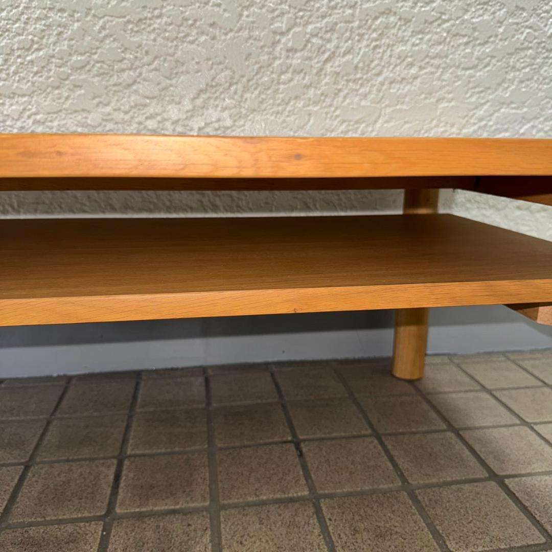 ♪無印良品　木製ローテーブル・オーク材　幅110㎝　MUJI　良品計画