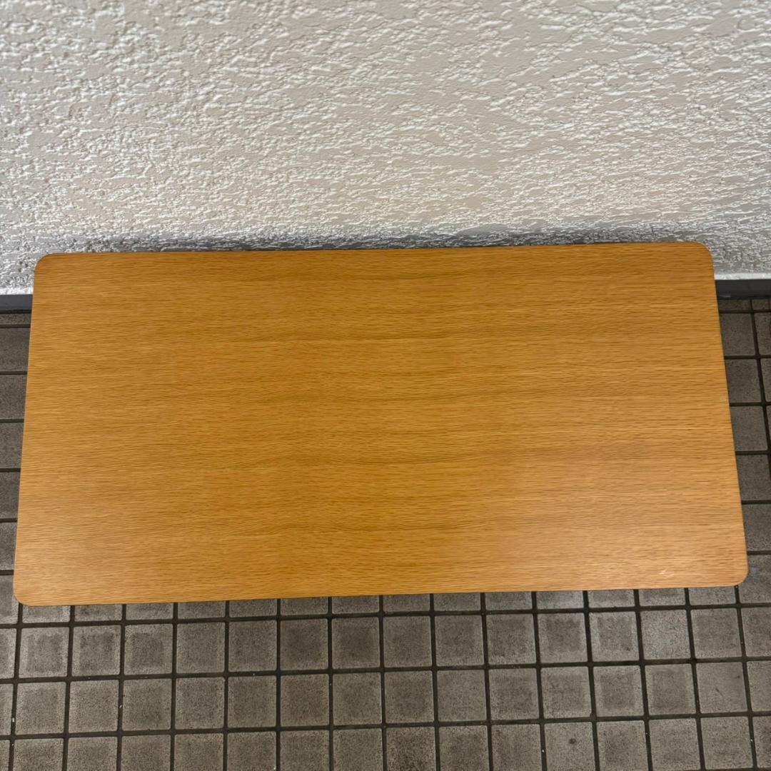 ♪無印良品　木製ローテーブル・オーク材　幅110㎝　MUJI　良品計画