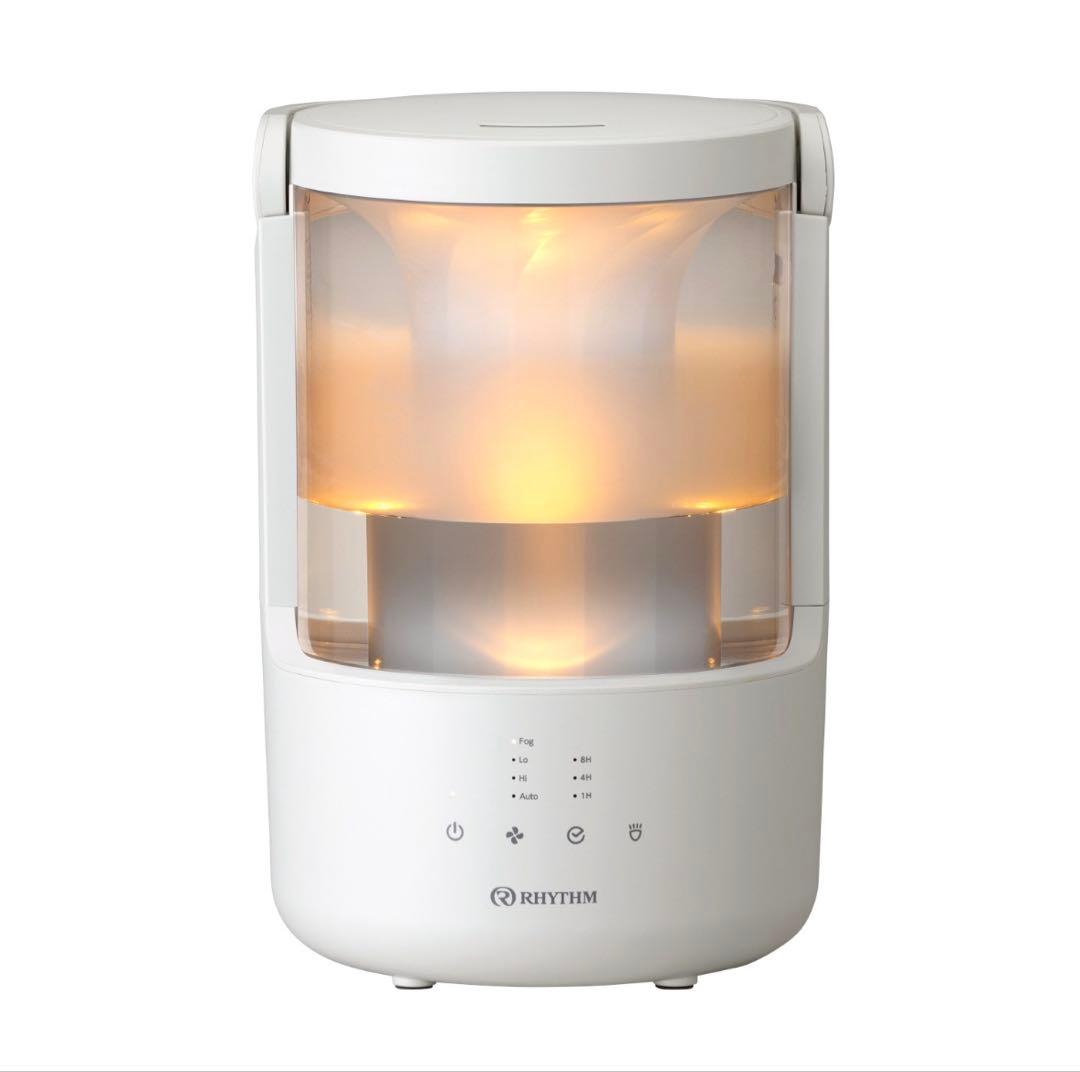 【限定値下】RIYTHM 置き型加湿器 ホワイト