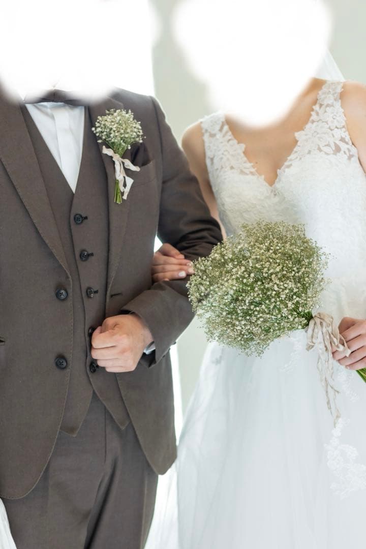 【美品】dress production 刺繍レース Aライン（W170）