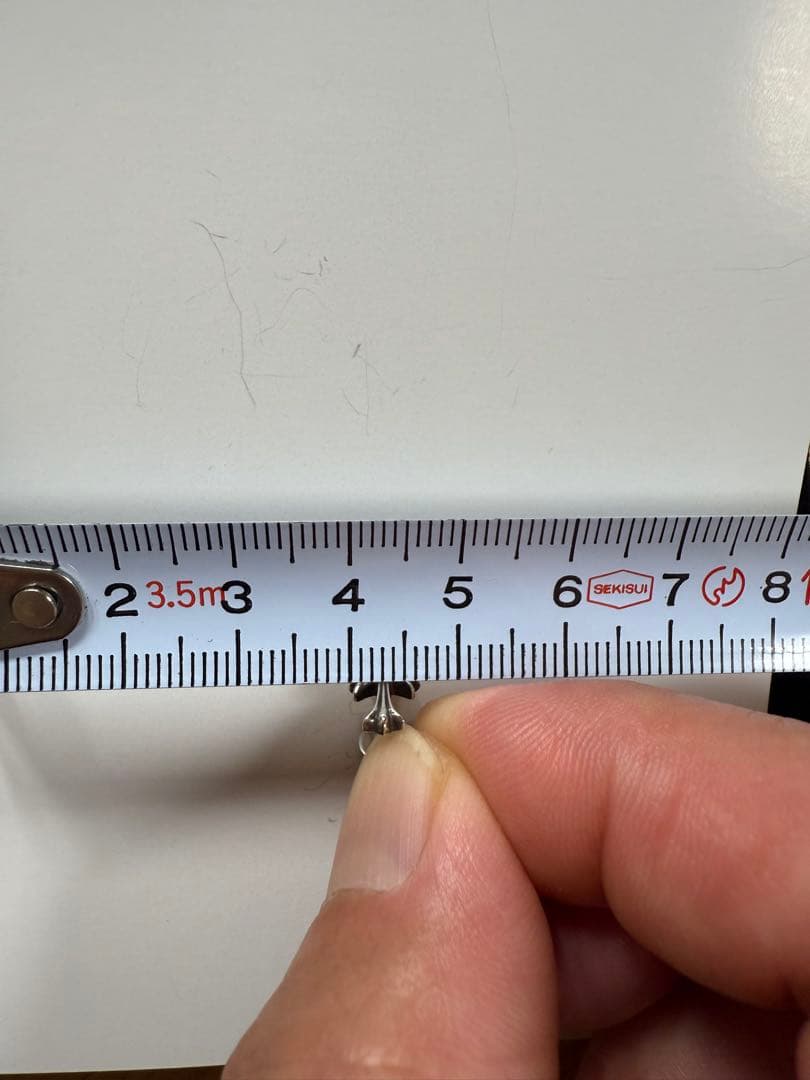 クロムハーツCH CRSS 2 FAT CHクロスファットスタッド ピアス1個