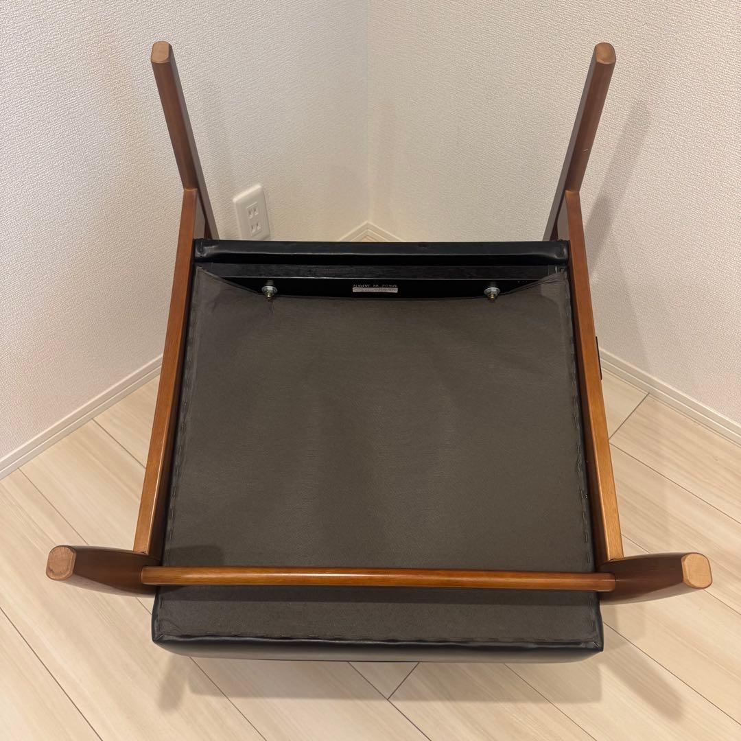 ✴︎値下げしました✴︎【カリモク60】Kチェア　1シーター　スタンダードブラック①