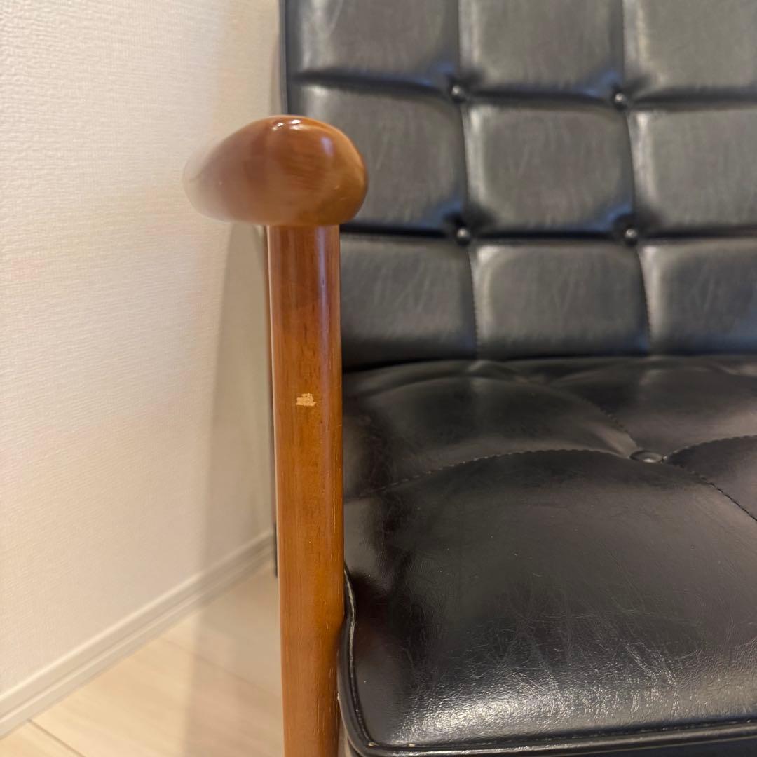 ✴︎値下げしました✴︎【カリモク60】Kチェア　1シーター　スタンダードブラック①