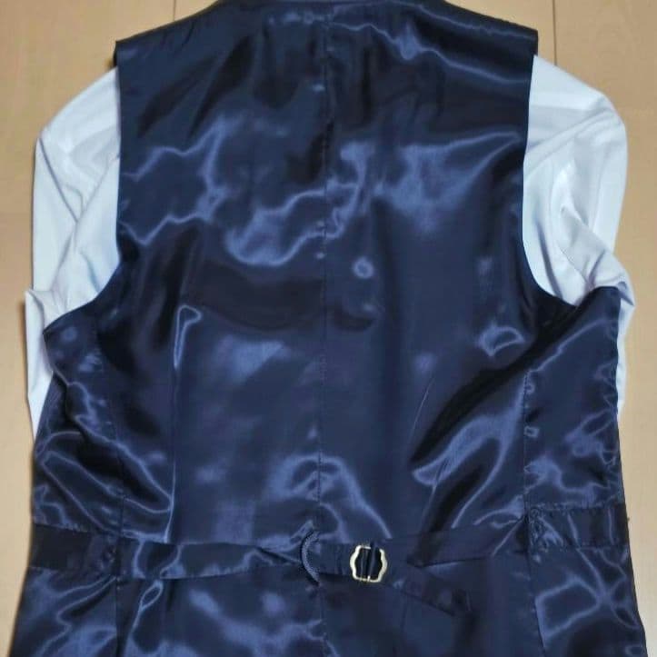 【超美品】 スーツカンパニー スリーピース スーツ グレー　175cm細身