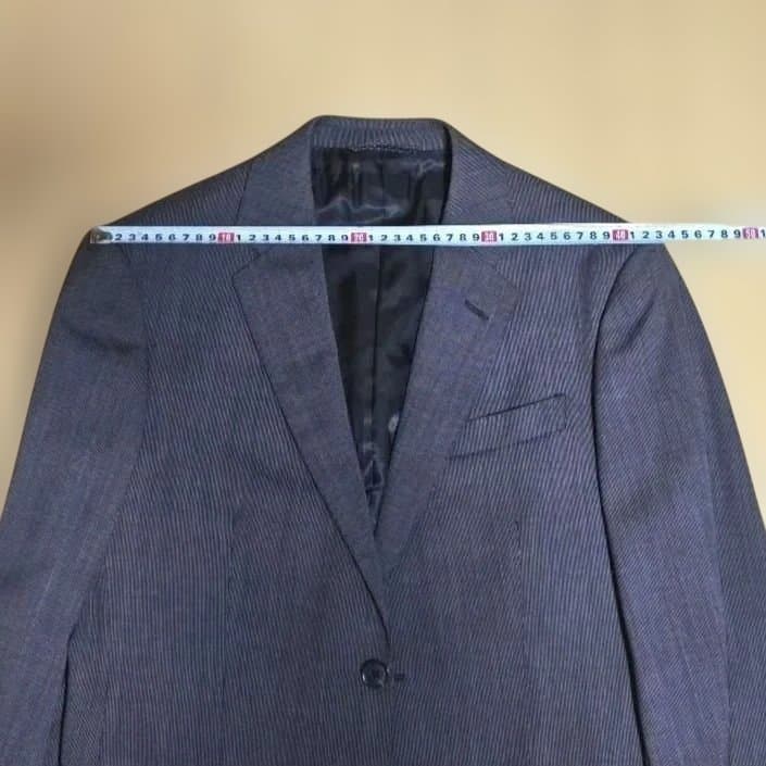 【超美品】 スーツカンパニー スリーピース スーツ グレー　175cm細身