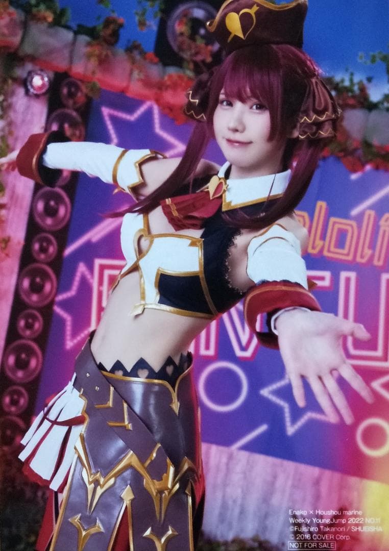 (直筆サイン入り)えなこ【ヤングジャンプ11号】＋イベント特典生写真5種