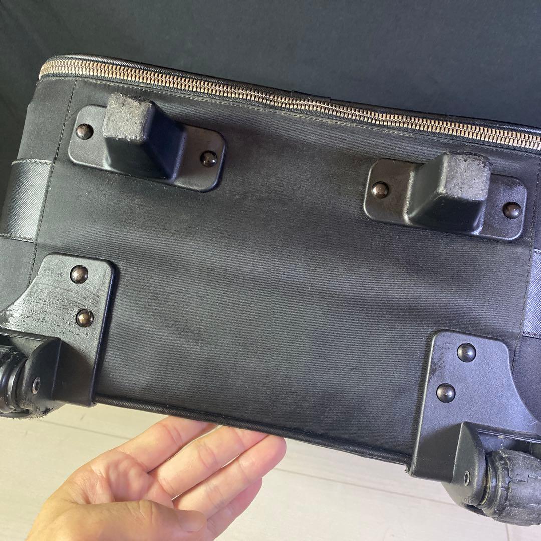 【本物保証】PRADA プラダ キャリーケース ナイロン 黒