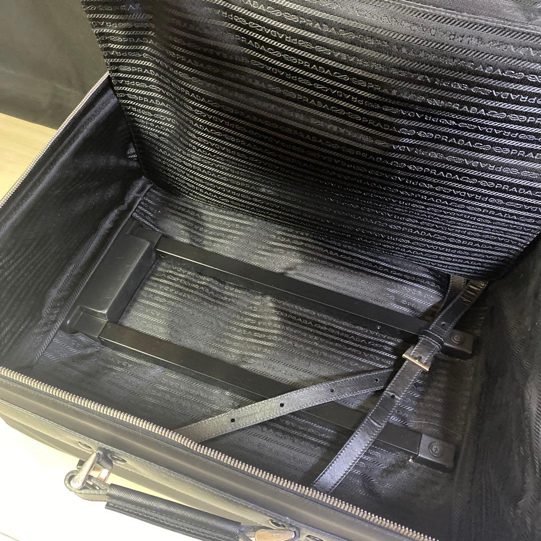 【本物保証】PRADA プラダ キャリーケース ナイロン 黒