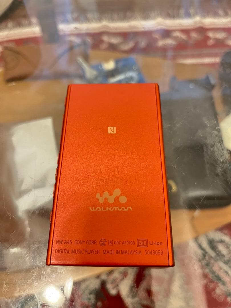 SONY NW-A45 16GB レッド 32GBmicroSDカード付