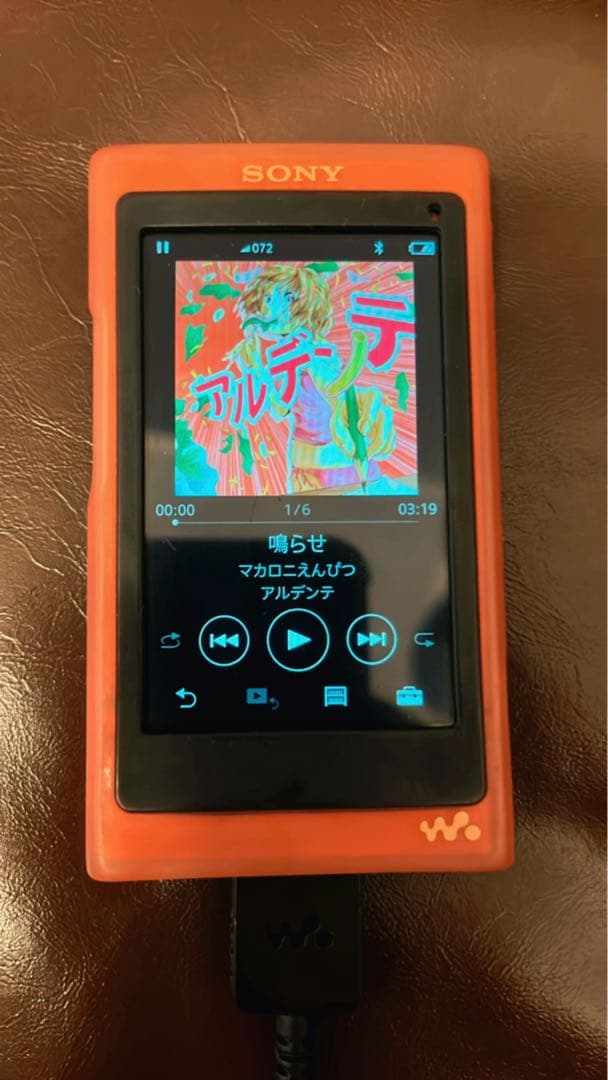 SONY NW-A45 16GB レッド 32GBmicroSDカード付