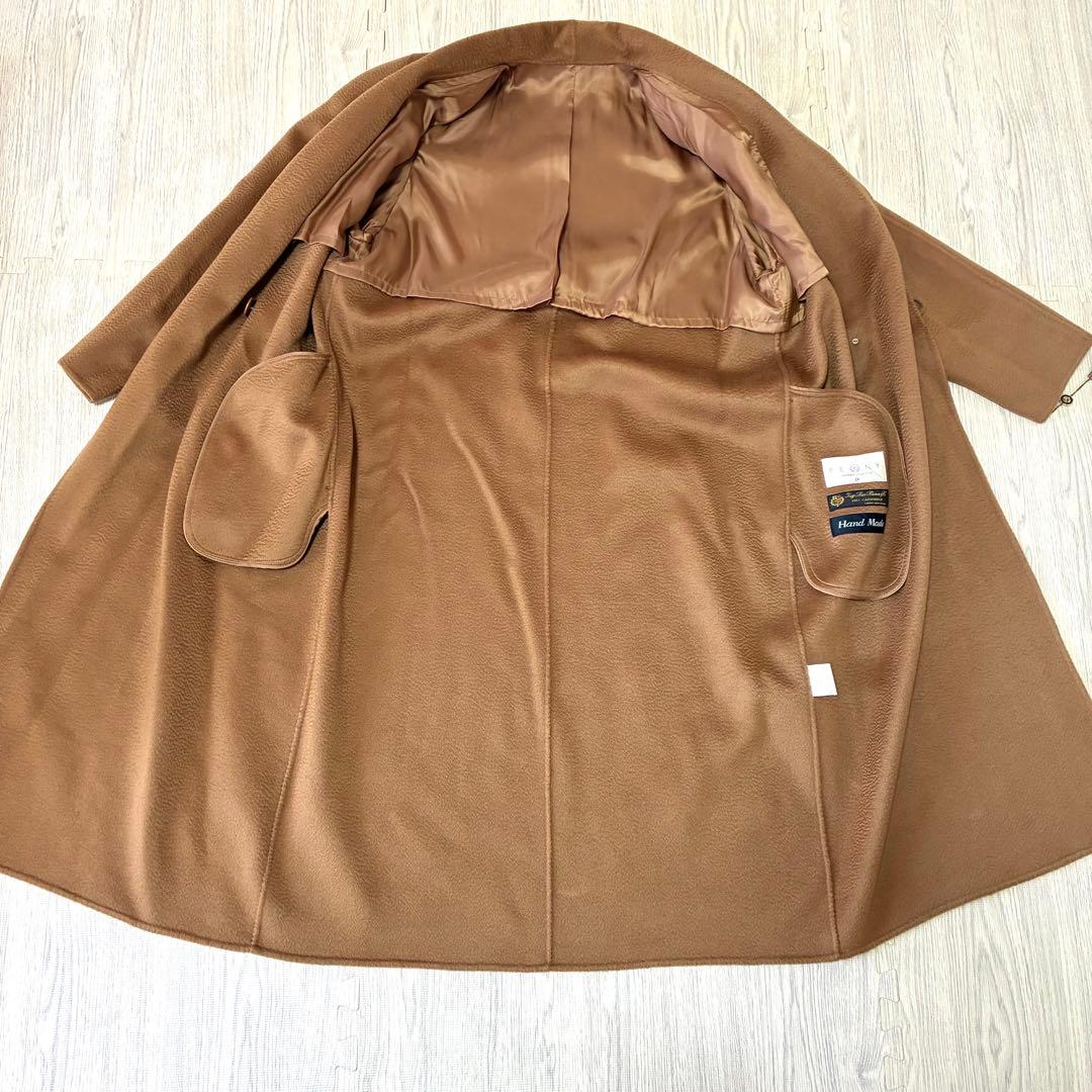 【新品】ロロピアーナ　PEONY ロングコート　カシミヤ 100％　キャメル