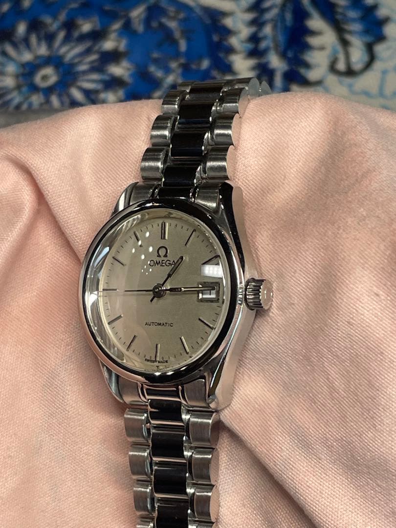 QZじゃない！OMEGA X'mas Present 自動巻　Seamaster