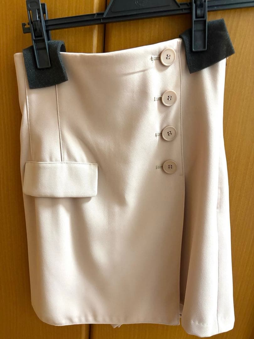 snidel ハイウエストキュロットショートパンツ 0サイズ