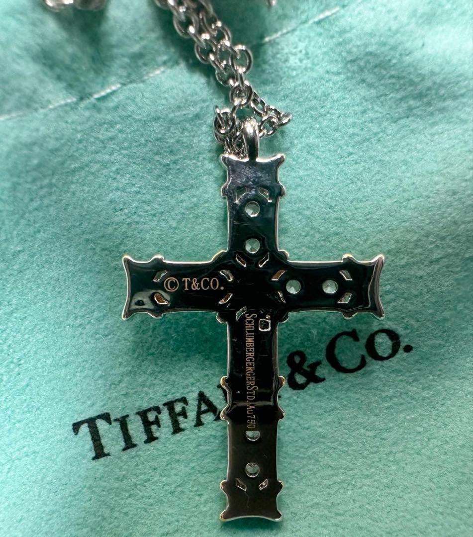 Tiffany クロスネックレス