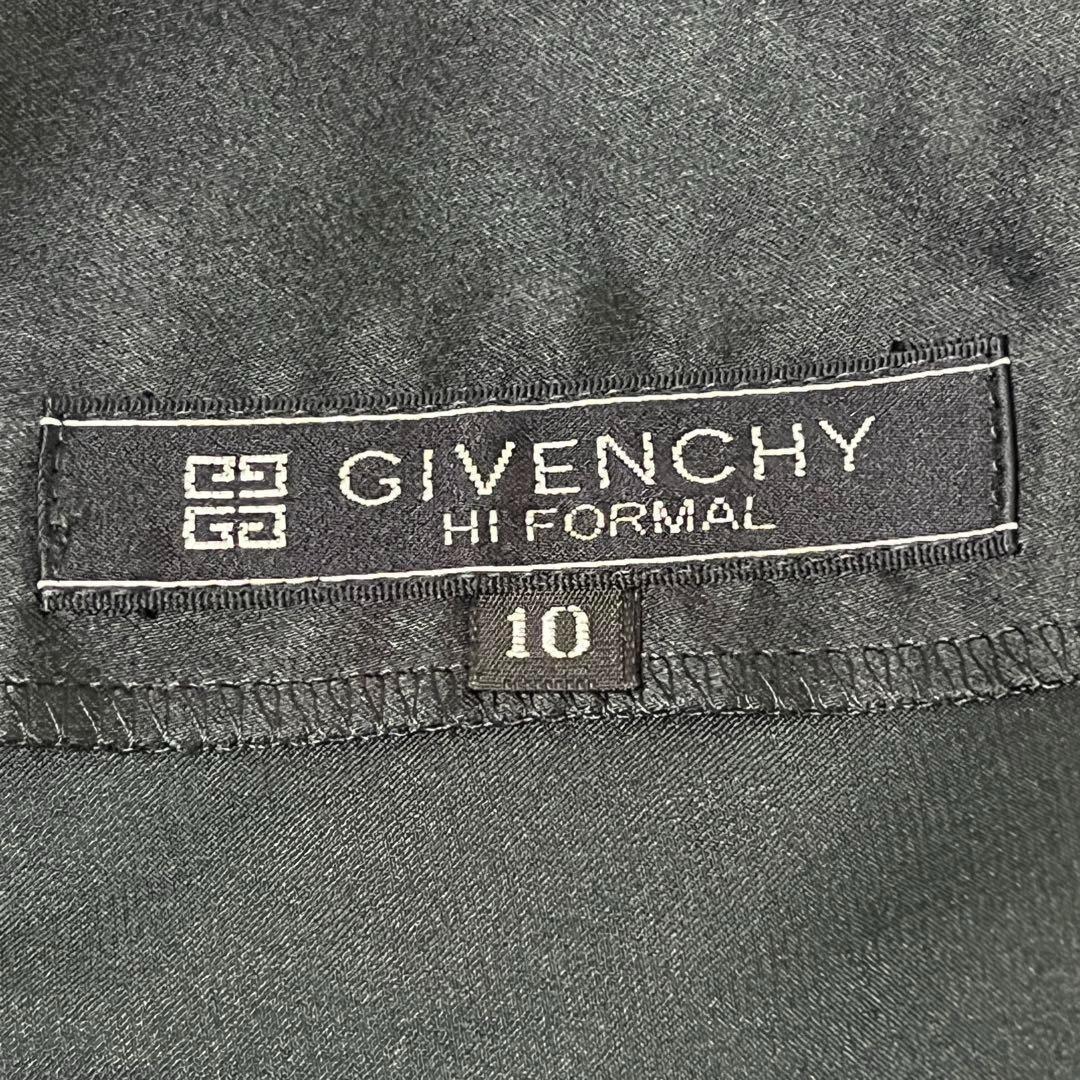 【極美品 ジバンシィ】セットアップ フォーマル スカート ノーカラー レース