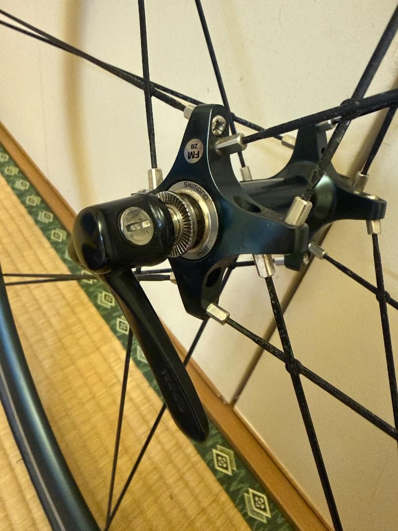 SHIMANO WH-7700 DURA-ACE チューブラーホイール 前後