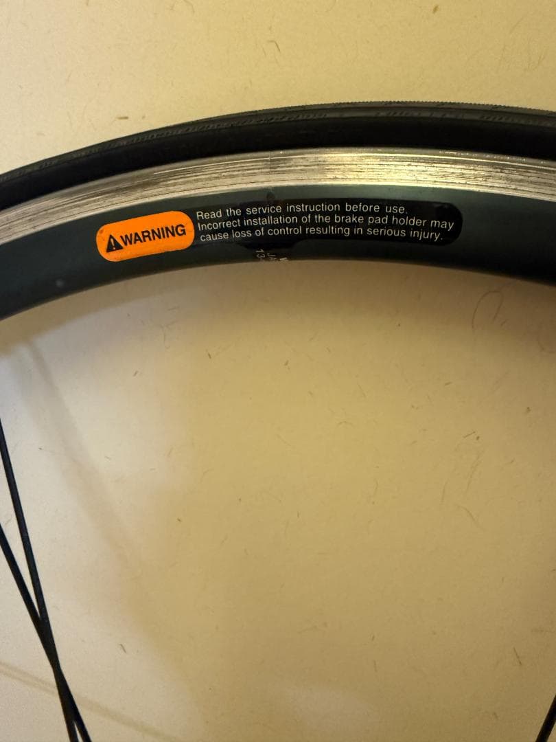 SHIMANO WH-7700 DURA-ACE チューブラーホイール 前後