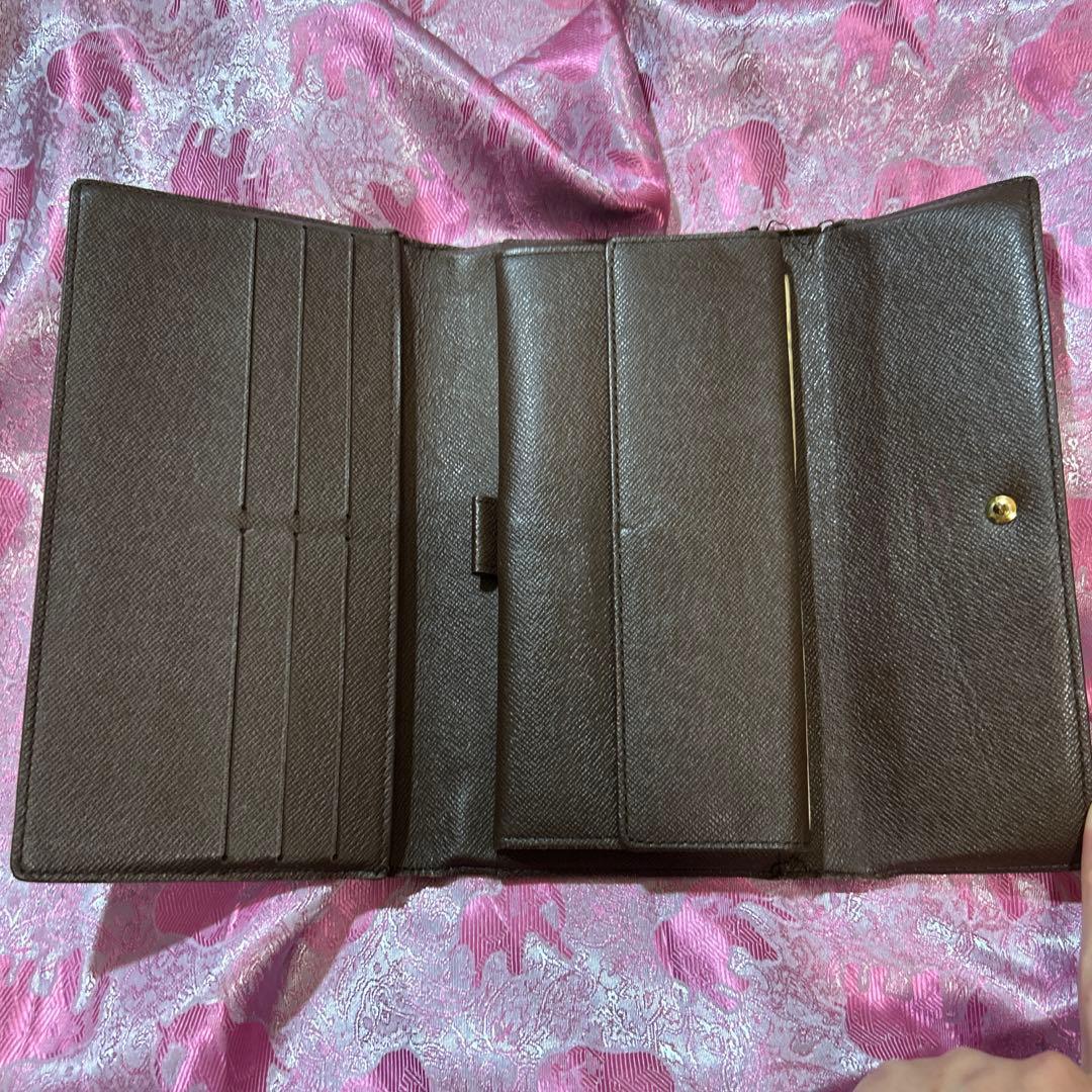 【お値下応相】LOUIS VUITTON 三つ折り　　ダミエ　長財布