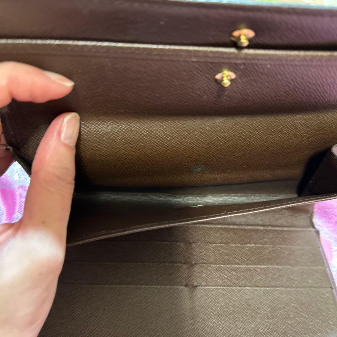 【お値下応相】LOUIS VUITTON 三つ折り　　ダミエ　長財布