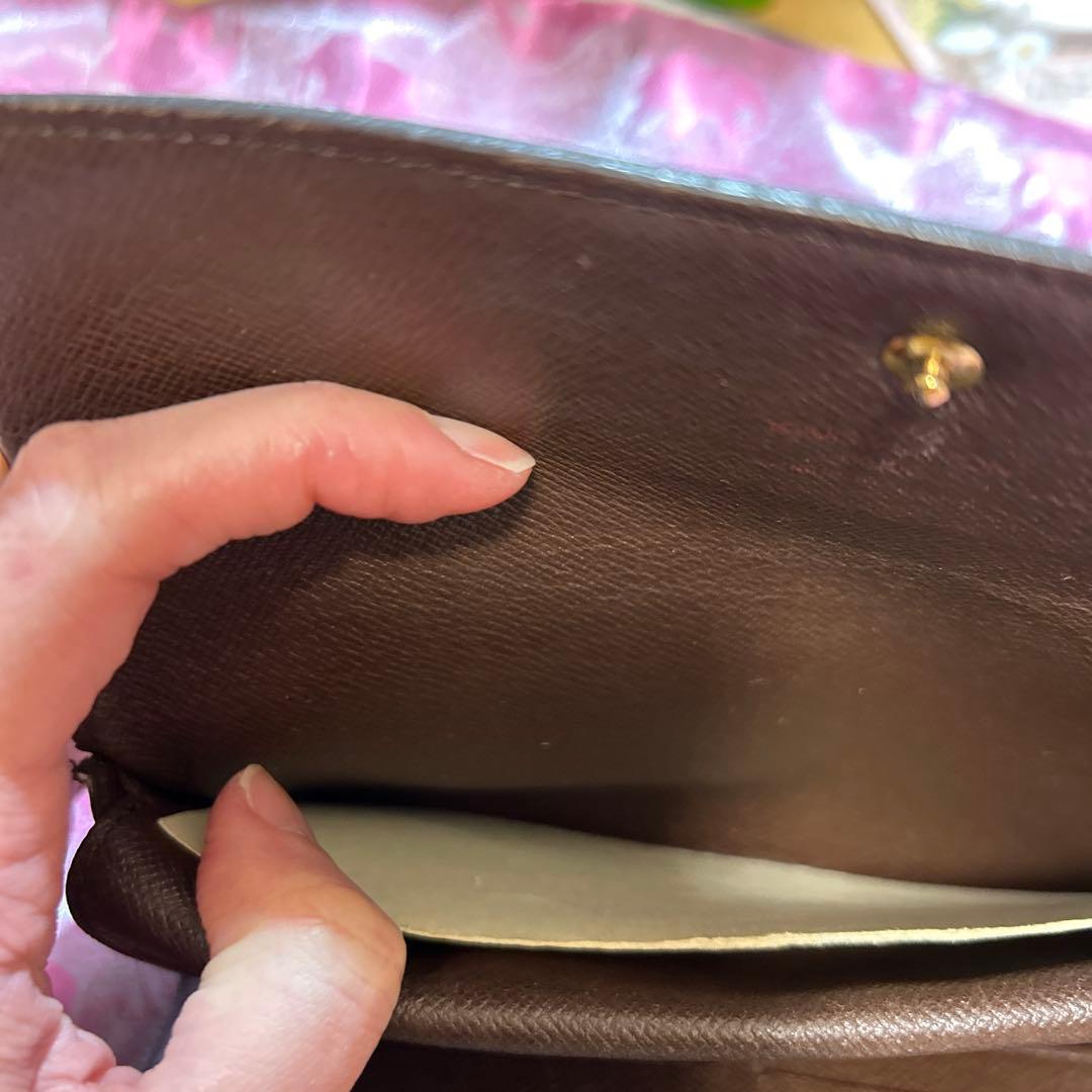 【お値下応相】LOUIS VUITTON 三つ折り　　ダミエ　長財布