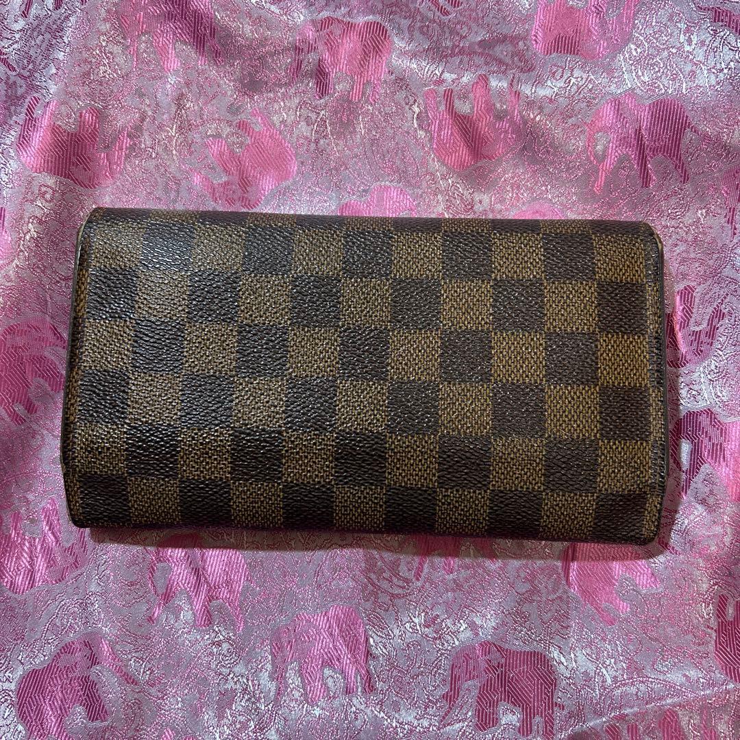 【お値下応相】LOUIS VUITTON 三つ折り　　ダミエ　長財布