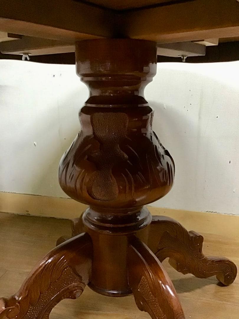 モコモコモコ☆管230☆イタリア製☆象嵌細工☆ダイニングテーブル