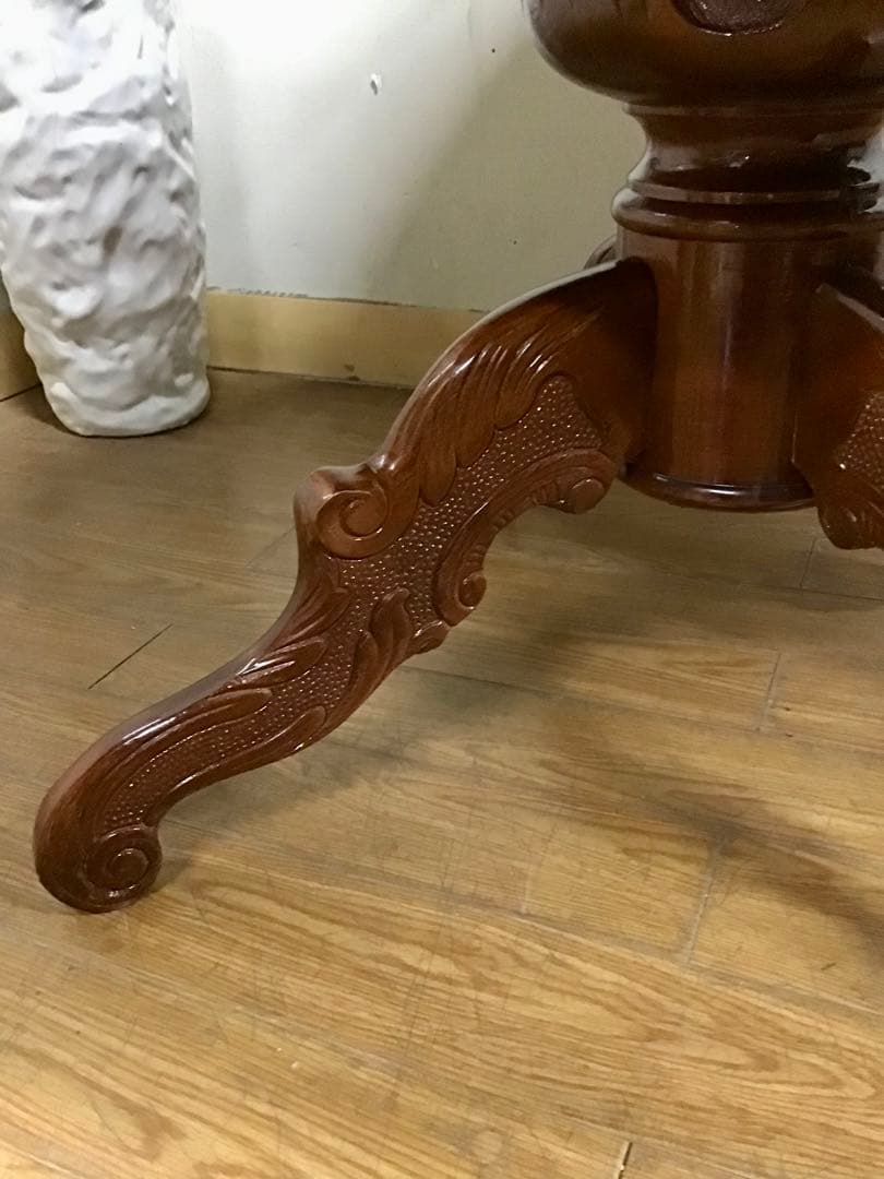 モコモコモコ☆管230☆イタリア製☆象嵌細工☆ダイニングテーブル