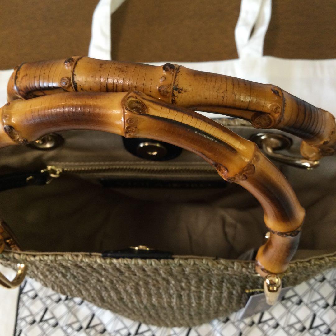 [新品]ヴィオラドーロバンブーカゴバッグ