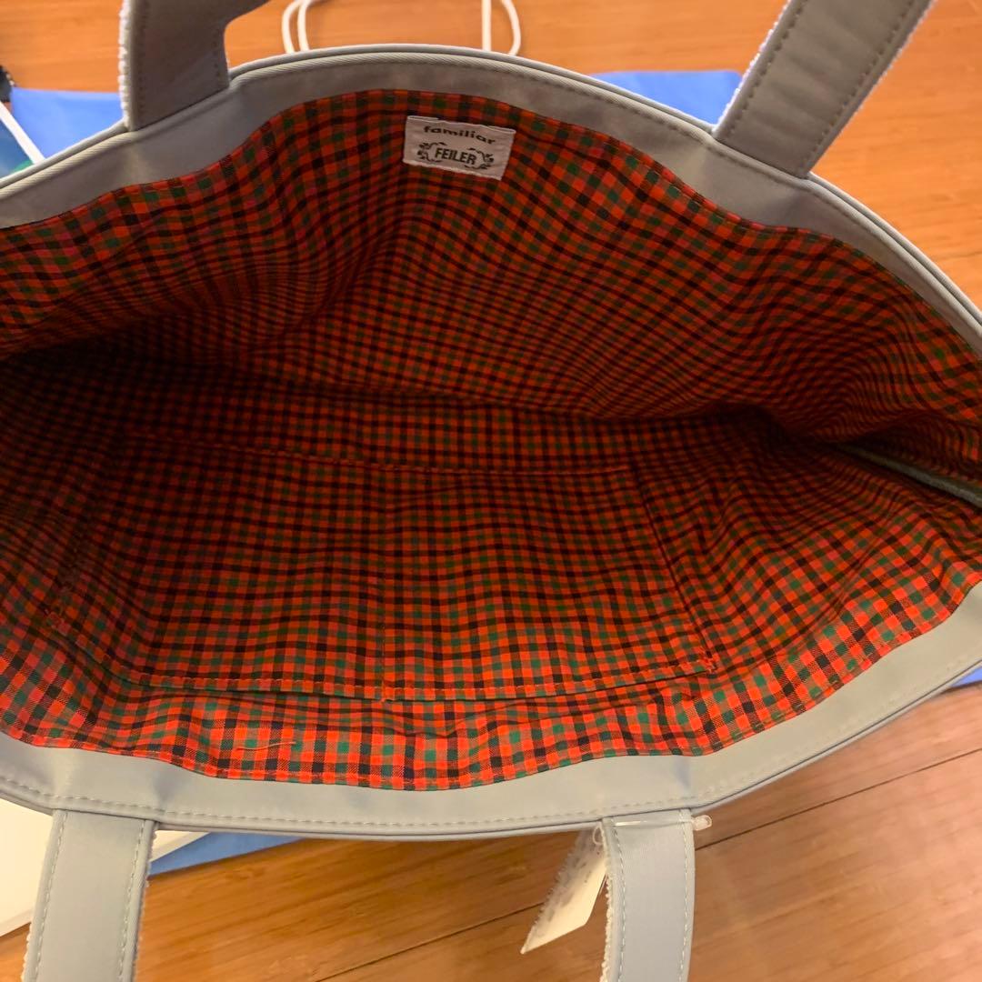 「値下げ」新品未開封　トートバッグ〈FEILER × familiar〉