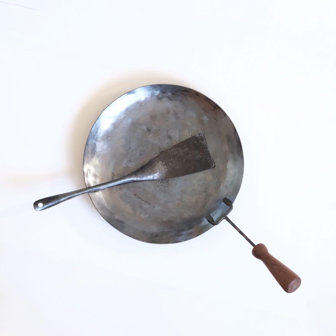 槙塚鉄工所　/　フライパンティッシュ・ディッシュハンドル・フライ返しセット